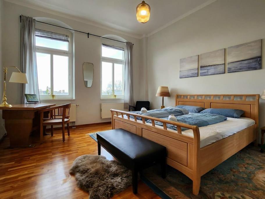 4 Raum Wohnung Mit Balkon Auf 120Sqm In Top Lage Dresden Buitenkant foto